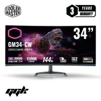 MONITOR (จอมอนิเตอร์ 34 นิ้ว 144 Hz) COOLER MASTER CMI-GM34-CW2 34″ VA 144 Hz