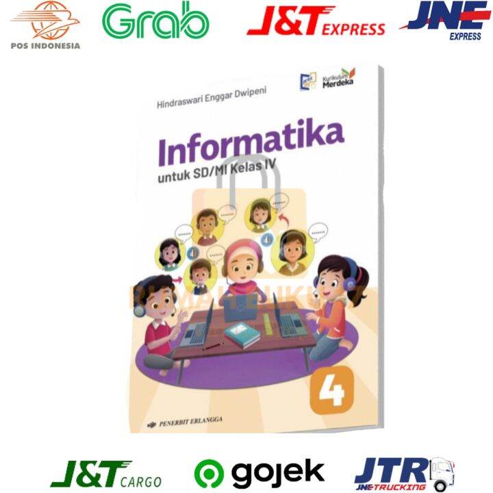 Kurikulum Merdeka Buku Informatika Kelas 1 2 3 4 5 6 Sdmi Penerbit Erlangga Lazada Indonesia 3623