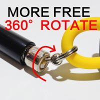 NEVERTOOLATE 360 free rotate ball bearing metal handle EASY CHANGE ROPE skip skipping jump rope no tangle fitness