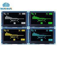 2.4 "2.42นิ้ว128x6 4จอ LCD OLED โมดูลแสดงผล SSD1309 12864 7ขา Spi/iic I2C อินเตอร์เฟซแบบอนุกรมสำหรับ R3 Arduino UNO C51