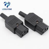 1 pcs Wholesale Price Black IEC 320 C13 Female Plug Rewirable Power Connector 3pin Socket 10A /250V