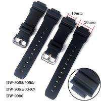 16mm Band DW-9052/9051/9050/004C DW9000 Silicone Mens Watches Accessories Replace