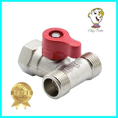 มินิบอลวาล์วสามทาง DEXZON MALE/FEMALE/MALE 1/2 นิ้วMINI BALL VALVE DEXZON MALE/FEMALE/MALE 1/2" **บริการเก็บเงินปลายทาง**