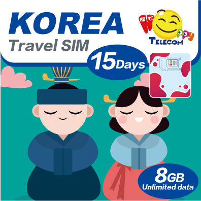 happy travel sim korea