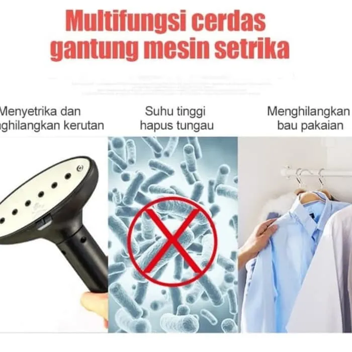 Bisa COD Setrika Uap Han River Setrika Gantung Low Watt Berkualitas