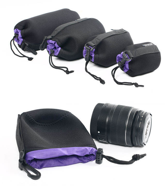 1 Pcs Canon Nikon Sony Dustproof Camera Lens Bag Waterproof Carrying