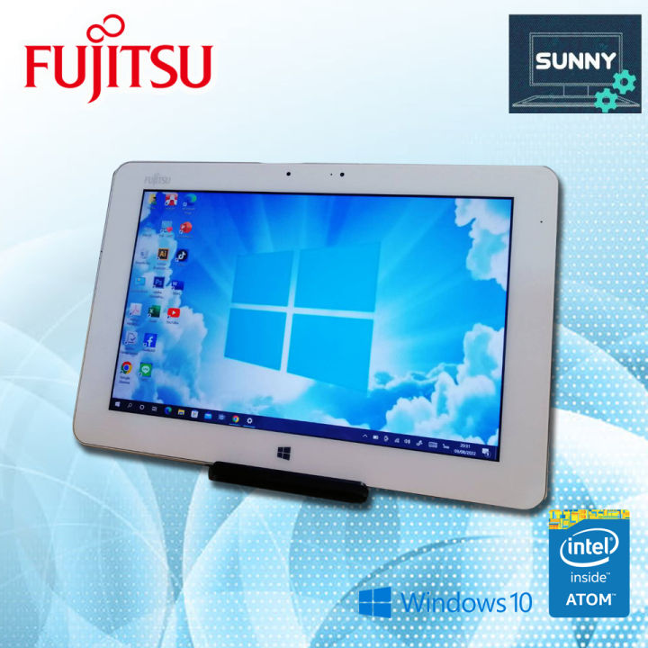 โน๊ตบุ๊ค-แท็บเล็ต-fujitsu-รุ่นarrow-q584-แรม4gb-window10-มือสองสภาพดี-สินค้าประมูลจากสำนักงานออฟฟิต