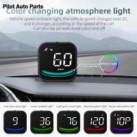 HUD สำหรับรถยนต์จอแสดงผล Head Up Display 2 "USB เครื่องวัดความเร็ว GPS แบบดิจิตอลกับทิศทางการขับขี่ที่เร็วกว่าและเหนื่อยล้านาฬิกาเตือนขับขี่เครื่องวัดความเร็ว GPS แบบดิจิตอล