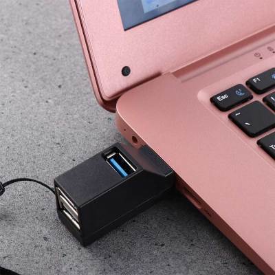 FDYE45 3พอร์ตตัวขยายพกพาฮับต่อพ่วงการถ่ายโอนข้อมูลที่รวดเร็วตัวแยกอะแดปเตอร์ยูเอสบีตัวแท่นวางมือถือ USB 3.0ฮับ3ฮับ USB พอร์ตตัวแยก Usb