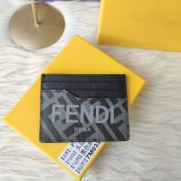 Card Bag New 6-Card Credit Card Holder Fashion fen/di Letter Printing Casual Card Cover for Men and Women Card Bag