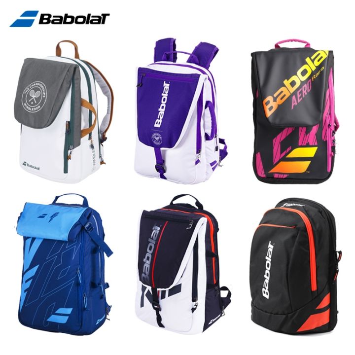 2022แพ็คเกจเทนนิสแบดมินตัน-babolat-ใน-li-wimbledon-กระเป๋าไม้เทนนิสกระเป๋าและกระเป๋าเป้สะพายหลัง