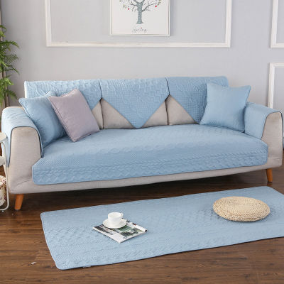 Four Seasons Universal Sofa Covers For Living Room Cotton Washed Corner Sofa Cushion Cover Armchair Towel 3-seater Couch Cover