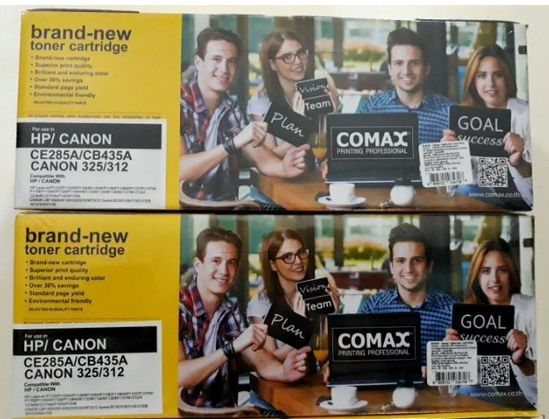 ตลับหมึก  COMAX HP CE285XL/CB435XL/CANON 325/312 (พิมพ์ได้3,200แผ่น XL)