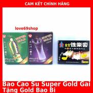 Bao cao su Super Gold bộ 2 hộp  + Tặng thêm 1 Hộp Gold Bao Bi 2 chiếc 16