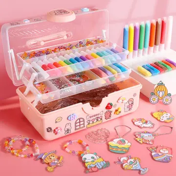 DIY Crystal Paint Arts and Crafts Set, Cartoon No-Baking Crystal Glue Paint  DIY Watercolor Paint Kit Color Pendant for Kid