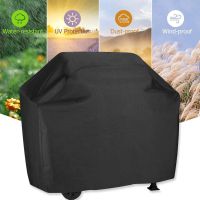 Waterproof BBQ Dust Cover Outdoor Large Heavy Duty Windproof Patio Garden Barbeque Grill Protector Case UV Protection Cover