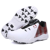 Footjoy~รองเท้ากอล์ฟผู้ชาย หนังกันน้ำ กันลื่น การฝึกกอล์ฟกลางแจ้ง รองเท้าผู้ชาย รองเท้ากีฬา รองเท้าพลัสไซส์ผู้ชาย