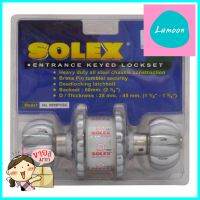 ลูกบิดทั่วไป SOLEX 9899 PC/SC หัวฟักทอง สีสเตนเลส/สเตนเลสเงาSOLEX 9899 PC/SC STAINLESS STEEL ENTRANCE KNOB **โปรโมชั่นสุดคุ้ม โค้งสุดท้าย**