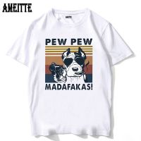 Funny Rogue Bulldog Holding Gun Print T Shirt New Summer MenS Short Sleeve Dogs Casual Tops Vintage Hip Hop White Tees|Áo Phông| - Aliexpress