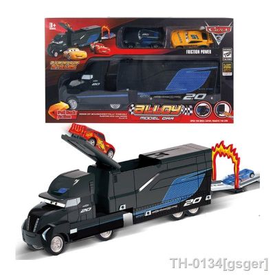 ✠ carros 2 e 3 tempestade negra jackson mcqueen caminhão do brinquedo carro da liga modelo senhorita Cruz presente de natal para crianças