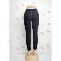 A138A139#LADIES COTTON ELASTIC LONG LEGGING WITH POCKETS