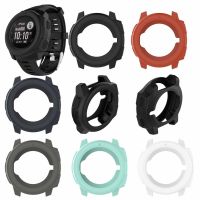 กรอบหน้าปัดนาฬิกาข้อมือ แบบซิลิโคน สําหรับ garmin instinct 〖LYUE〗