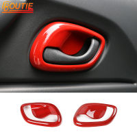 BOUTIE Car Door Handle Bowl Decoration Cover for Suzuki Jimny 2007-2017 Interior Decoration Accessories