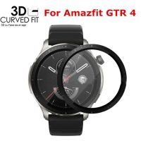 ฟิล์มกันรอยหน้าจอโค้ง 3D สําหรับ Huami Amazfit GTR 4 Smart Watch Full Cover HD สําหรับ Amazfit GTR4 Cover 【BYUE】