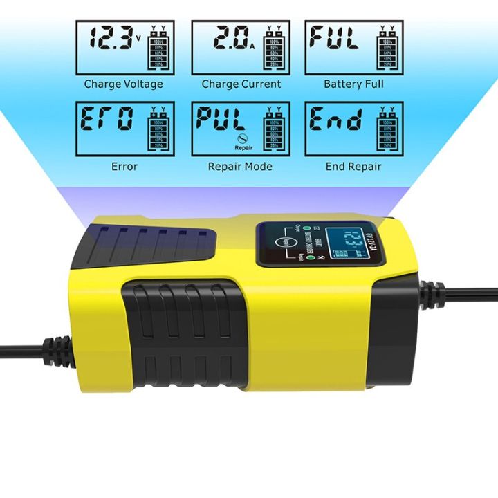 เครื่องชาร์จแบตเตอรี่ตะกั่วรถจักรยานยนต์12-6v-เจลกรดตะกั่วแคลเซียมรอบลึกแบบเปียกซ่อมรถ-vrla-สำหรับเครื่องชาร์จแบตเตอรี่อเนกประสงค์