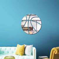 Waterproof Mirror Acrylic Basketball DIY Combination Home Wall Stickers Childrens Room Kindergarten Self-adhesive Decoration Wall Stickers  Decals