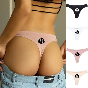 Queen of Spades Sexy Comfortable Seamless Underwear for Womens Hotwife  Panties Ladies Girl Panties Gift for Her