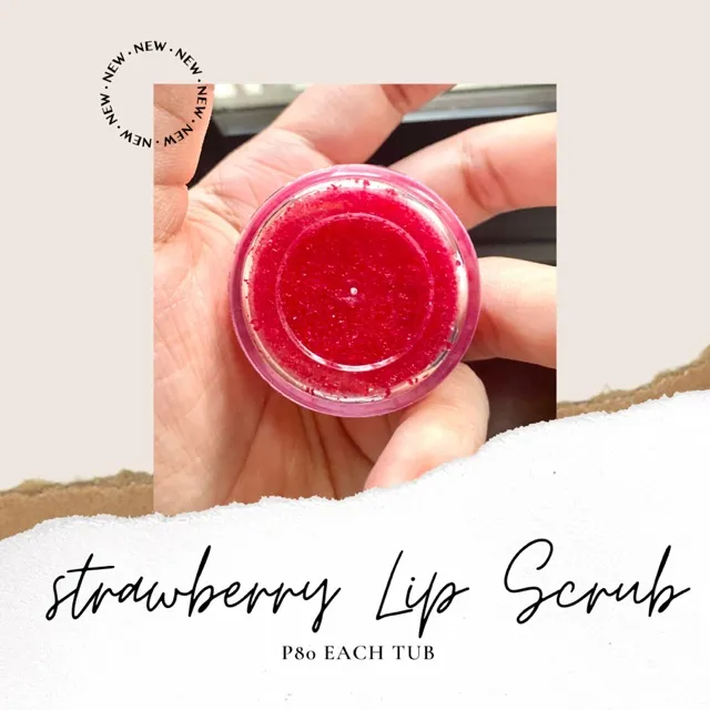 Strawberry lip scrub Lazada PH