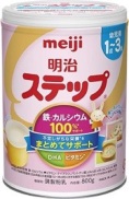 Sữa bột Meiji nội địa Nhật Step Milk cho trẻ từ 12 đến 36 tháng tuổi