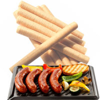 1PC 14m*17mm Collagen Casings Skins Roast Sausage Collagen Casings for Making Smoked Roast Sausage Dried Sausage Hot Dog-Xiaan Store