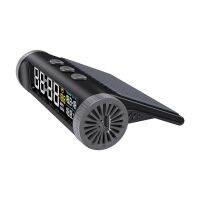 Alarm Solar-Powered HUD Head Up Display USB Rechargeable