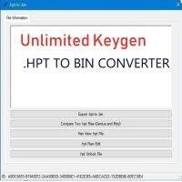 ●✘◐ HPT TO BIN CONVERTER With Unlimited Keygen for Multiple Computers