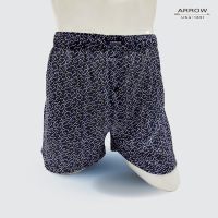 ARROW BOXER SHORTS กางเกงบ๊อกเซอร์ชาย พิมพ์ลาย สีกรม MXWX107