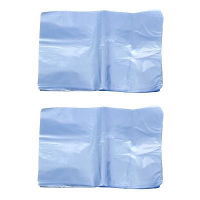 200Pcs PVC Heat Shrink Wrap Bags Flat Seal Gift Packing 8 Inch x 12 Inch