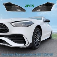 ตัวแยกด้านข้างตัวกระจายกันชนลิปสปอยเลอร์หน้าสำหรับ Mercedes Benz C-Class W206 C180 S206 C200 C250 C300ชุดบอดี้ C43 2021 +