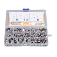 290PCS Nut Washer Assortment 304 Stainless Steel Washers M4 M5 M6 M8 M10 M12