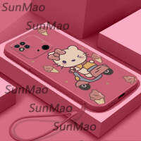 เคสโทรศัพท์ Redmi 10C ปกแมวการ์ตูน