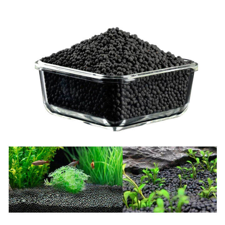 300g Aqua soil Aquarium water grass mud Fish tank substrate soil for aquatic plants Aquarium