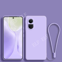 พร้อมเคสโทรศัพท์สายคล้องมือสำหรับ OPPO Reno 10 / 10 Pro / 10 Pro + เคสทีพียูใหม่ Oppo Reno ปกปิดแบบเหลวซิลิโคนนิ่ม10 5G 10Pro OPPO Reno บวกป้องกันเลนส์5G