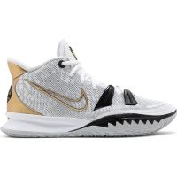 New ✅Original ΝΙΚΕ Kyri- 7 Finals Rings Metallic Gold Basketball Shoes MenS Sports Sneakers White （Free Shipping）