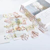 10pcs/set Metal Paperclips Multiple Cartoon Heart Animal Styles Paper Clip Book Scrapbook Planner Page Bookmark Binder Clip