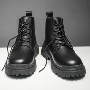 Bốt Cao Dành Cho Nam Giới Boots Bốt Đến Mắt Cá Bốt Cao Bốt Martin Bốt Đen
