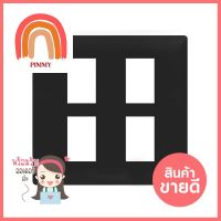 หน้ากาก 4 ช่อง PANASONIC WEGN6804 สีดำWALL PLATE PANASONIC WEGN6804 4 GANG BLACK **คุณภาพดี**