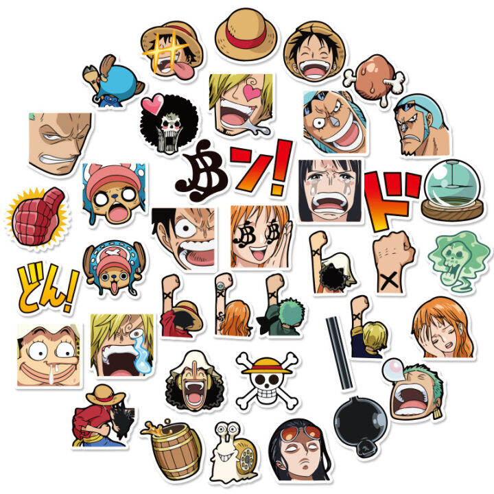 พร้อมส่ง-สติกเกอร์วันพีช-sticker-onepiece-กันน้ำ-สำหรับตกแต่งทั่วไป-40-ชิ้น-057