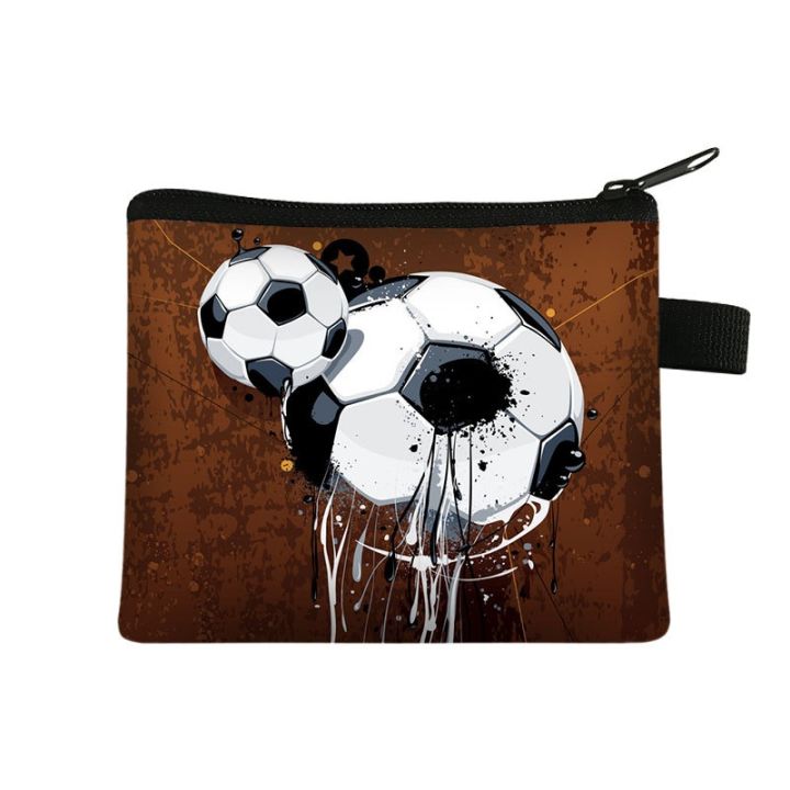 cw-new-football-children-39-s-wallet-student-card-coin-storage-polyester-hand-purse-pochette