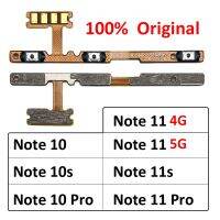 ต้นฉบับสําหรับ Xiaomi Redmi Note 10 10s 11 11s Pro 4G 5G Power Switch เปิด / ปิดปุ่มควบคุมระดับเสียงปุ่ม Flex Cable